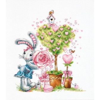 Luca-S Kit de broderie Sois ma Valentine 2