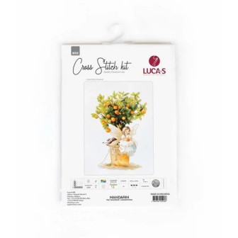 Luca-S Kit de broderie la mandarine