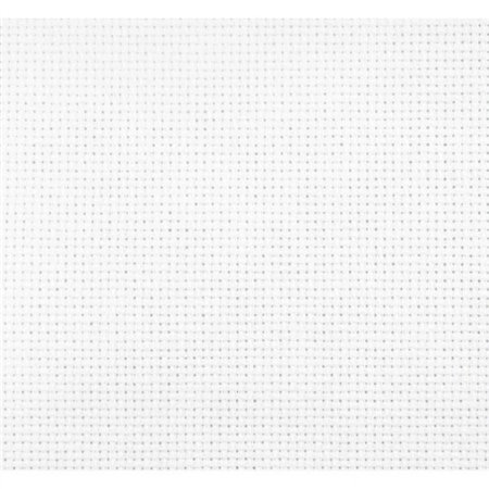 Borduurstof Aida 16 100 x 100 cm - wit