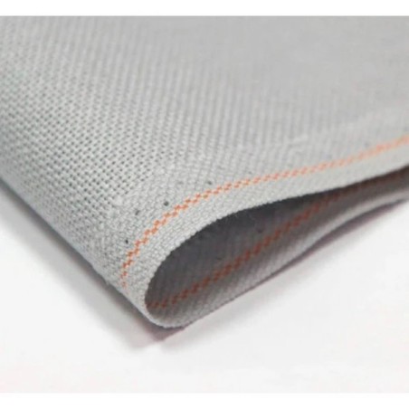 Needlework fabric Aida 16 50 x 100 cm - gray