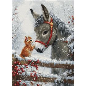 Luca-S Kit de broderie Câlin chaleureux