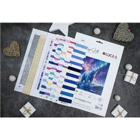 Stickset Das Nordlicht