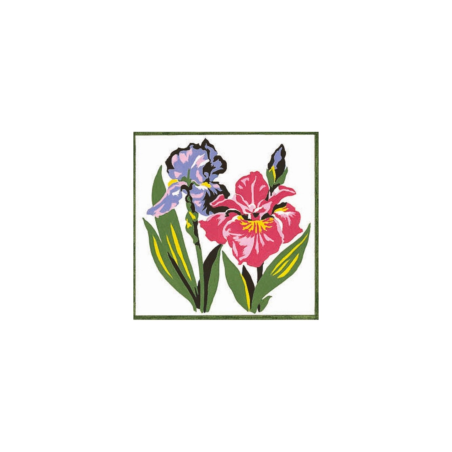 Borduurpakket Bloemen