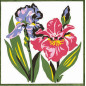Stickset Blumen