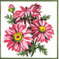 Kit canevas Fleurs 3