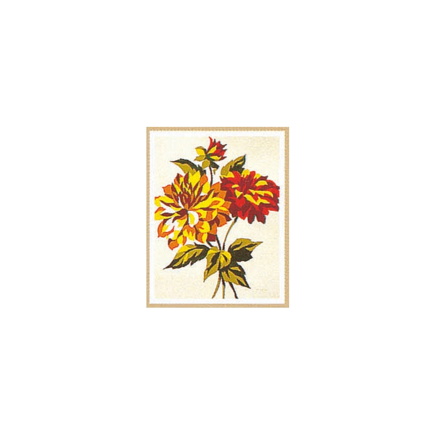 Borduurpakket Bloemen 7