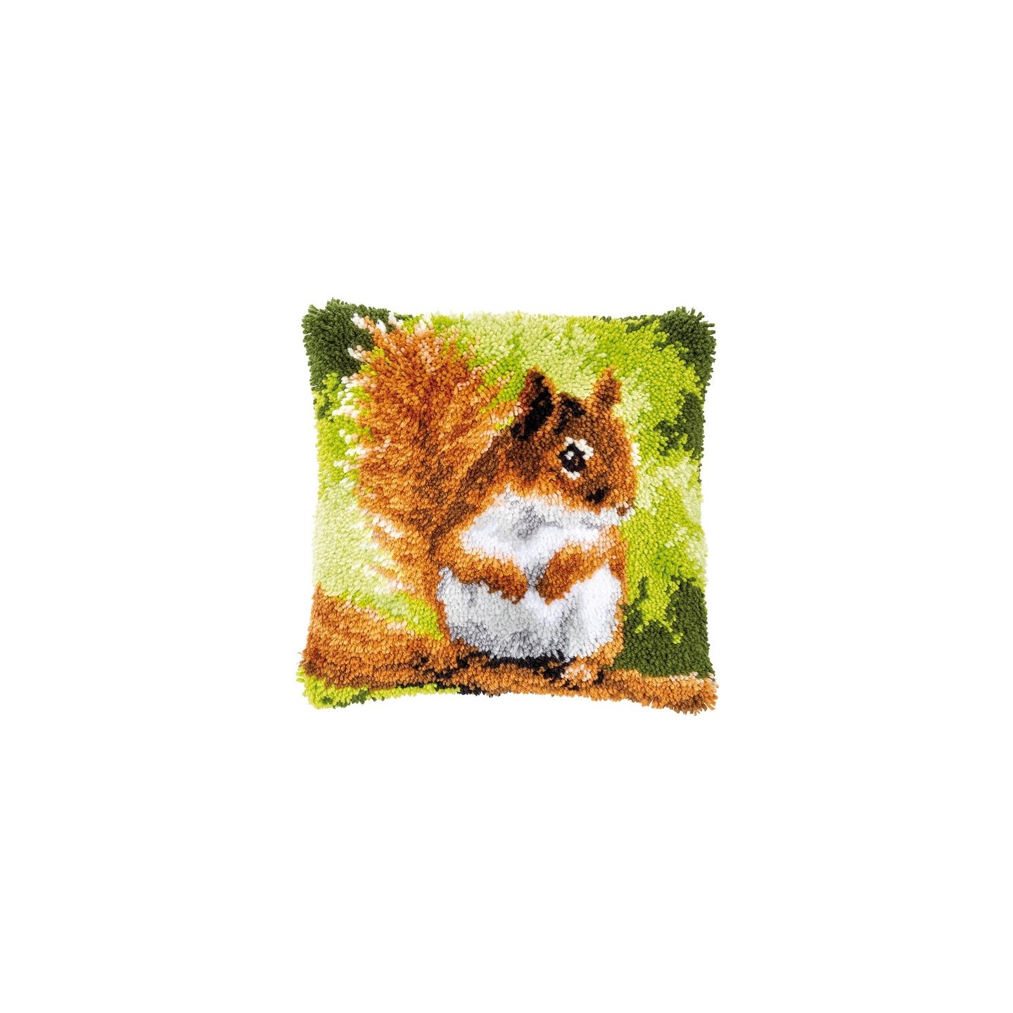 Latch hook cushion kit Squirrel 178771