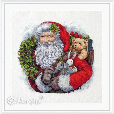 Borduurpakket  Kerstman