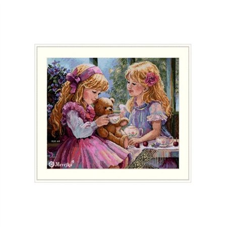 Merejka Kit de broderie « Le goûter »