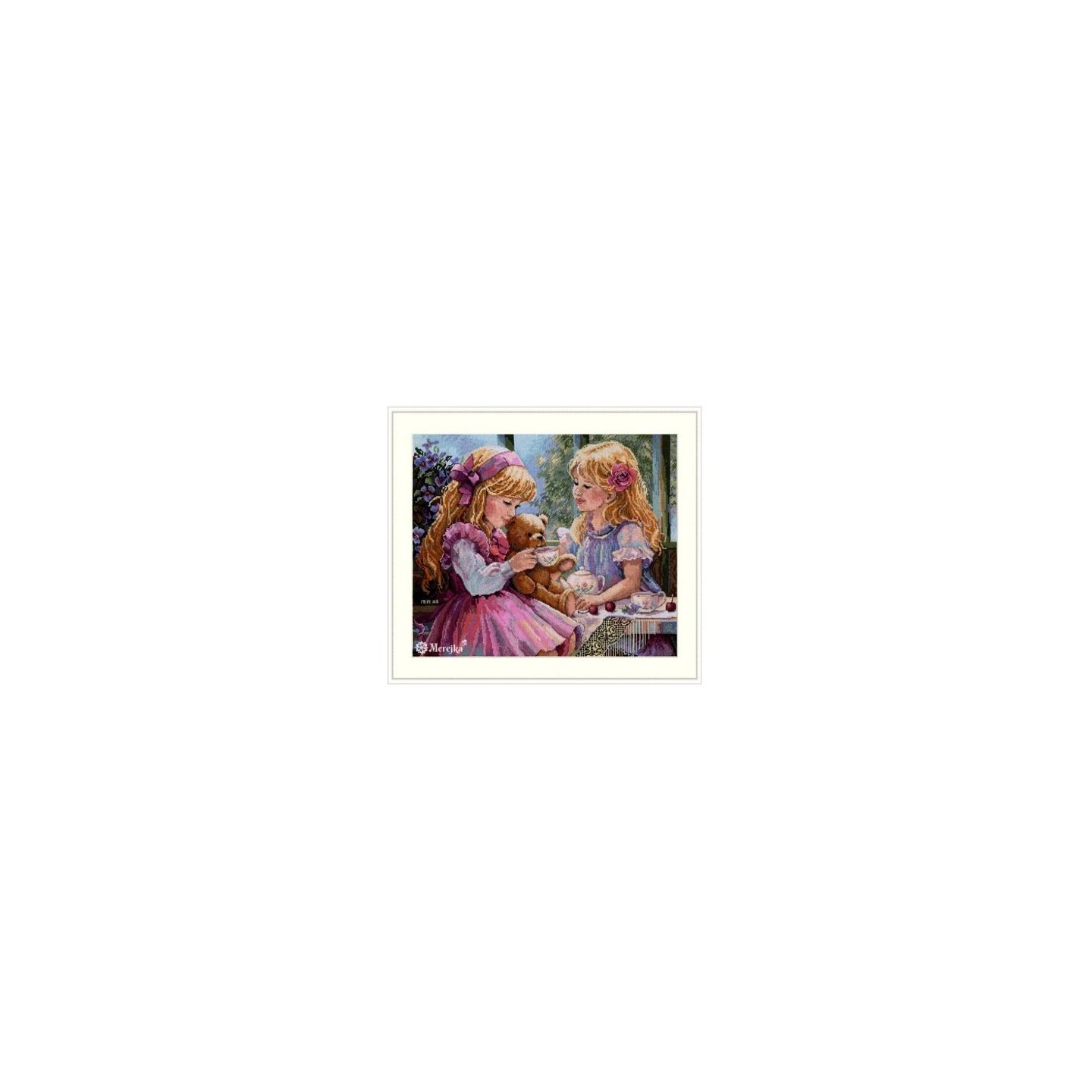 Merejka Embroidery kit "The Teaparty"