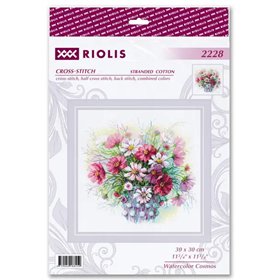 Borduurpakket Aquarel kosmos