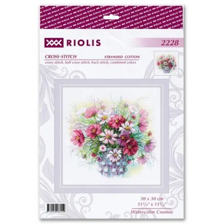 Borduurpakket Aquarel kosmos
