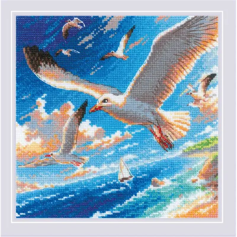 Embroidery kit Sea Breeze Embroidery kit Sea Breeze