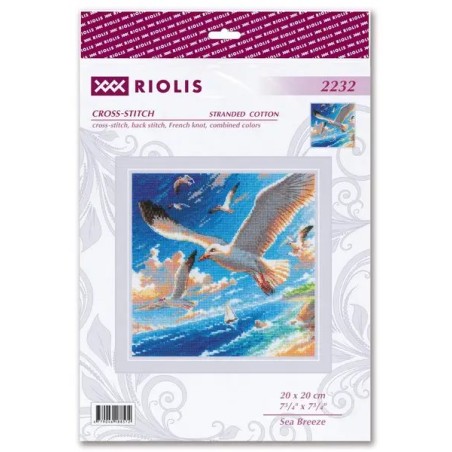 Embroidery kit Sea Breeze