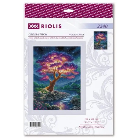 Embroidery kit Mysterious Universe