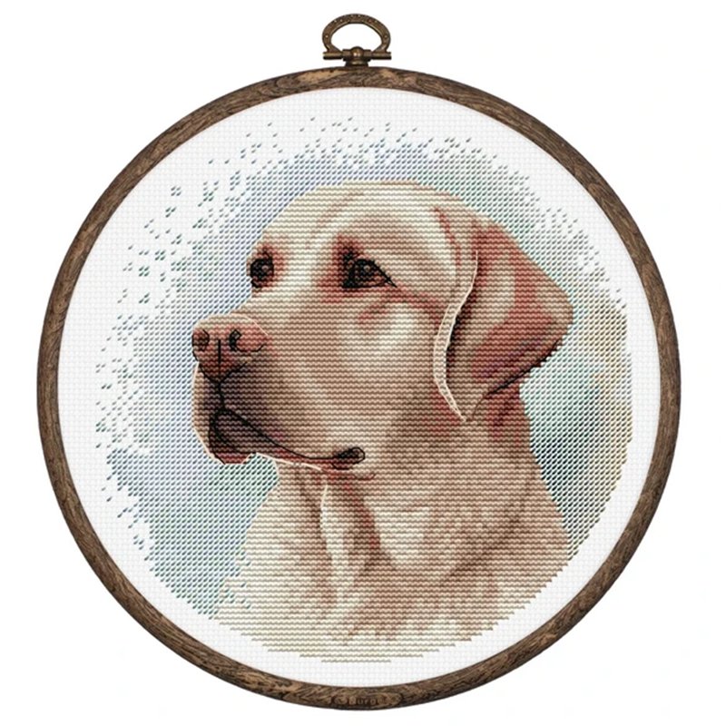 Borduurpakket De Labrador Borduurpakket De Labrador
