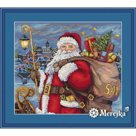 Stickset über die Der Weihnachtsmann kommt