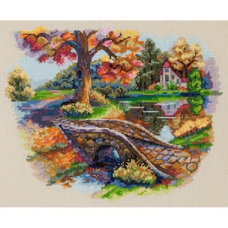 Borduurpakket Herfstlandschap