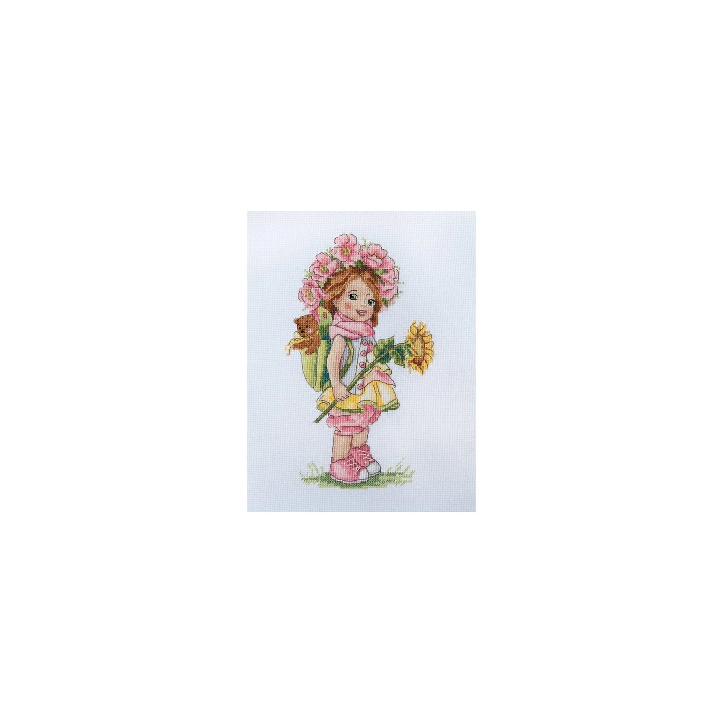 Embroidery kit Summer Girl