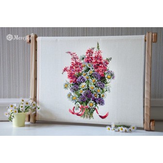 Borduurpakket Veldboeket