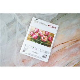 Borduurpakket Sierlijke Tulpen