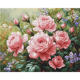 Luca-S Embroidery kit The Roses Garden