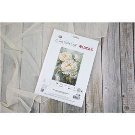 Stickset Das Licht der Frühlingspfingstrosen