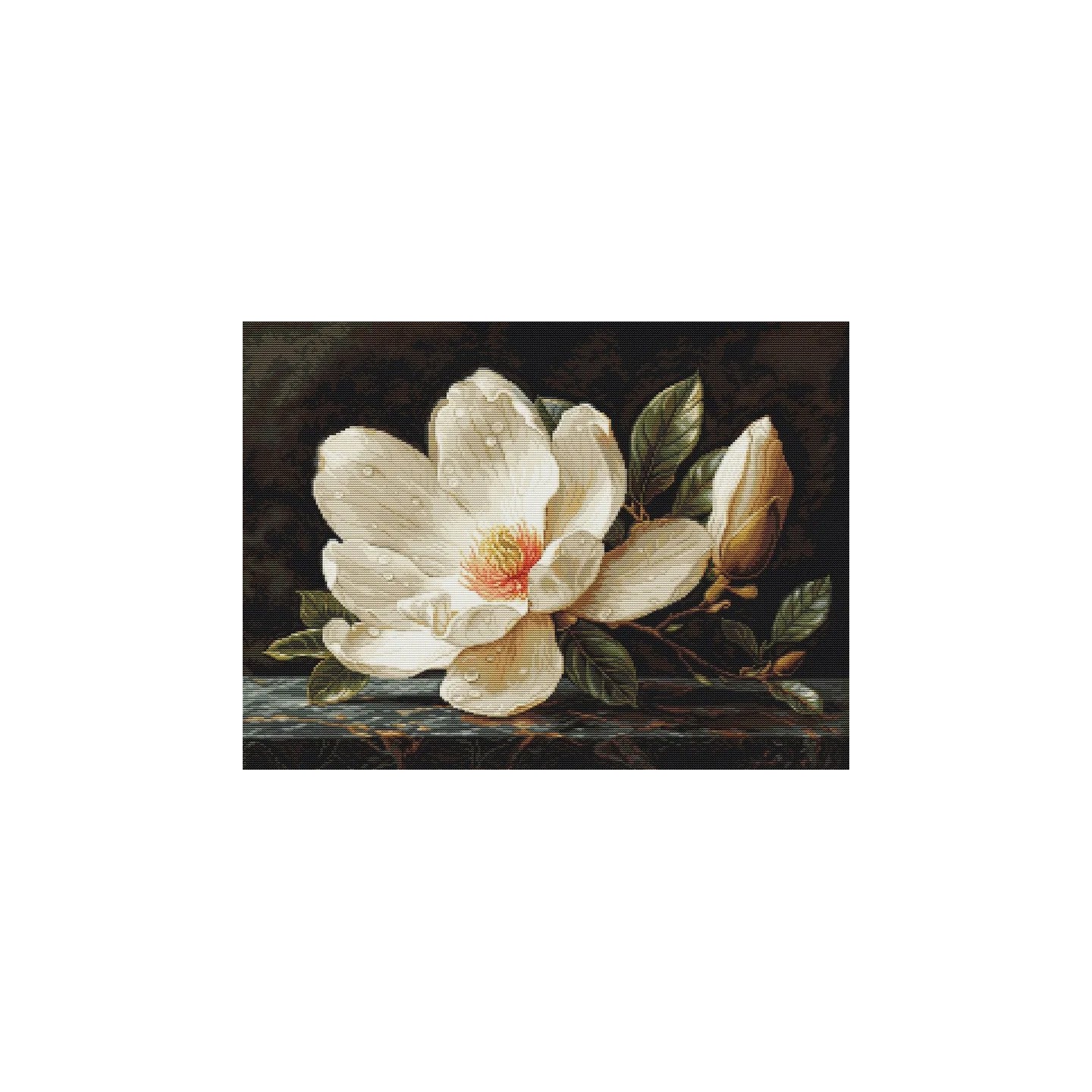 Luca-S Kit de broderie La Rosée du Magnolia