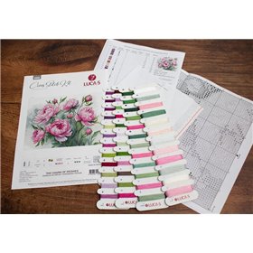 Embroidery kit The Charm of Peonies Embroidery kit The Charm of Peonies