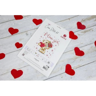Luca-S Embroidery kit I Love You