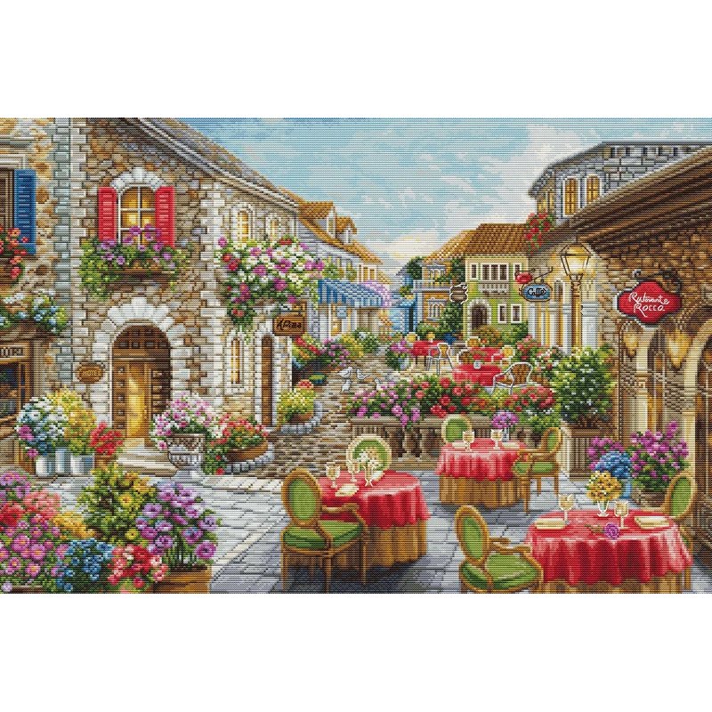 Kit de broderie Fiori Cafés Kit de broderie Fiori Cafés