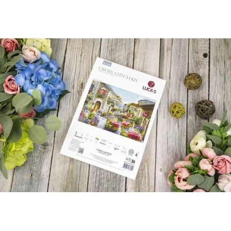 Embroidery kit Fiori Caffes