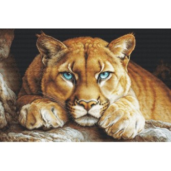 Luca-S Embroidery kit The Wild Spirit