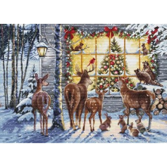 Luca-S Embroidery kit Nosy Neighbours