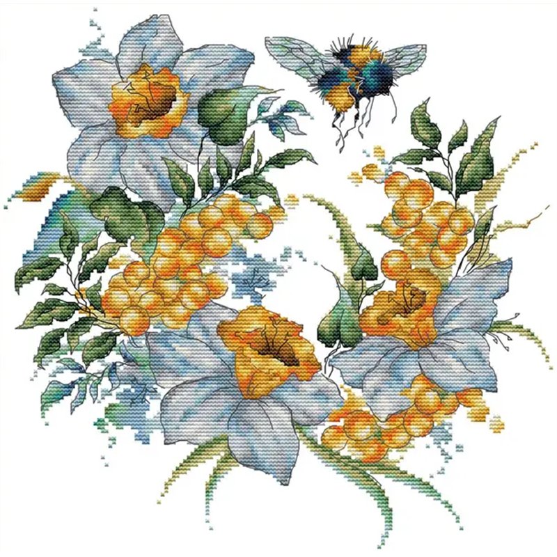 Embroidery kit Honey Afternoon