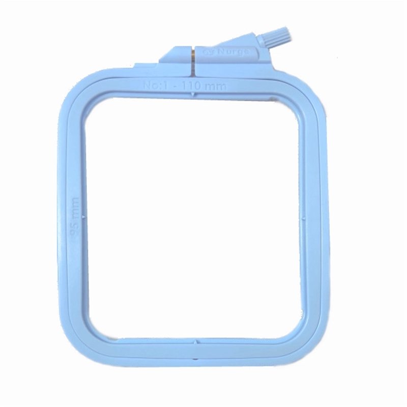 Stickrahmen Nurge 9,5 x 11 cm Pastellblau