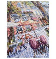 Embroidery kit Chasing morning light Embroidery kit Chasing morning light