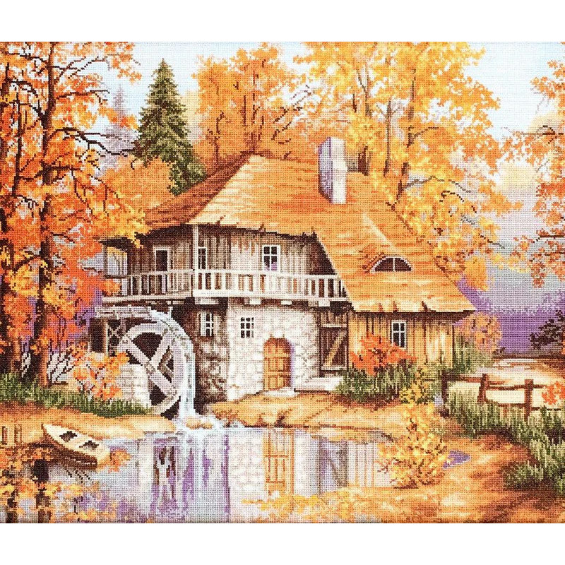 Stickset Herbst-Landschaft Stickset Herbst-Landschaft