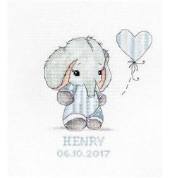 Luca-S Kit de broderie Bébé garçon