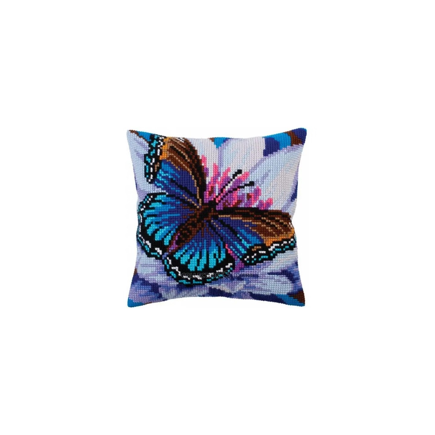 Stitch cushion kit Volatic turquoise 5313