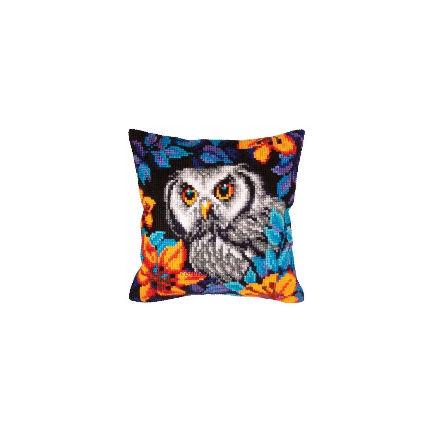 Stitch cushion kit Owl gaze 5433