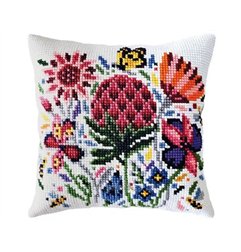 Coussin à broder Trèfle des prés 5464