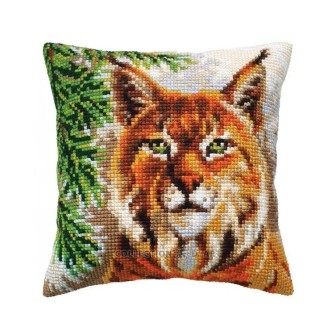 Coussin à broder Lynx 5438