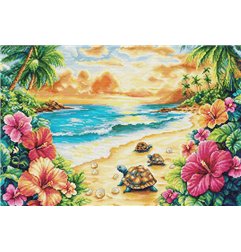 Luca-S Stickset Tropischer Sommer