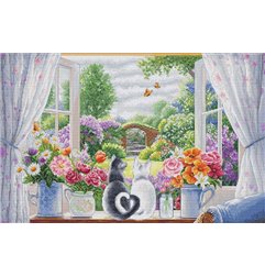 Luca-S Kit de broderie La fenêtre des rêves