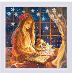 Riolis Kit de broderie Livre magique