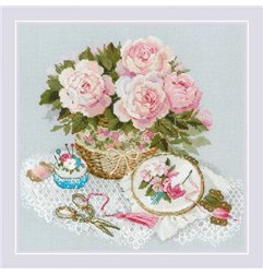 Riolis Embroidery kit Time for Stitching