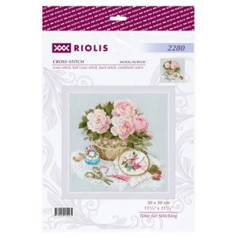 Riolis Embroidery kit Time for Stitching
