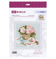 Embroidery kit Time for Stitching