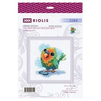 Riolis Embroidery kit Little Parrot